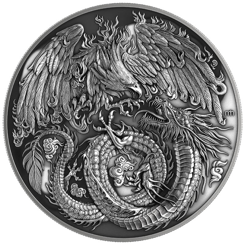 Серебряная монета Ниуэ 