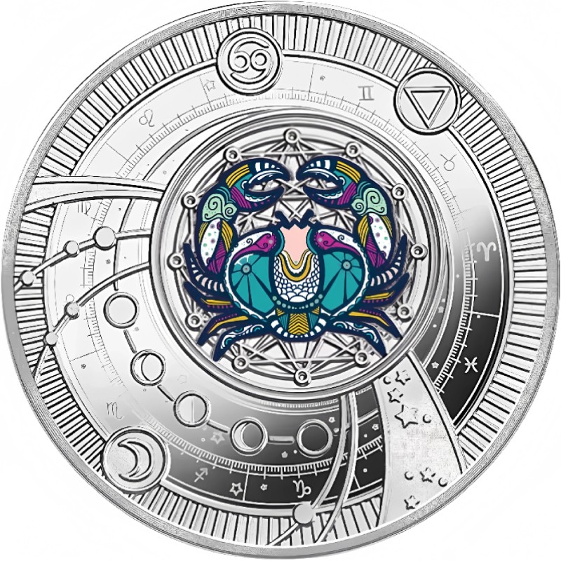 Серебряная монета Камеруна 