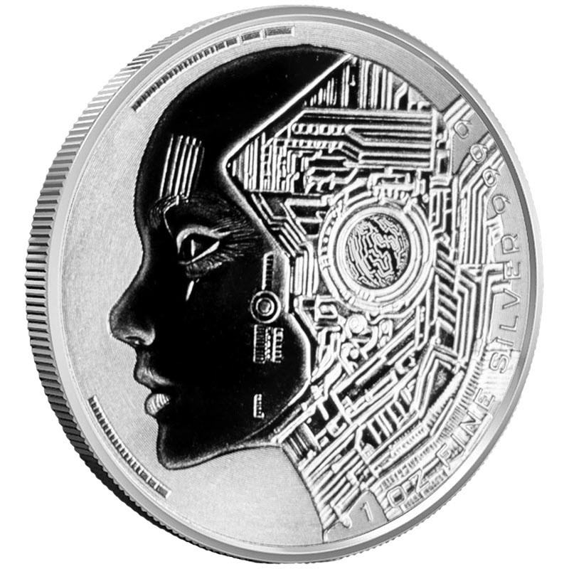 Серебряная монета Чада 