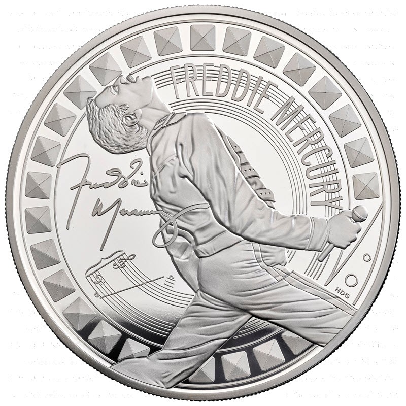 Серебряная монета Великобритании 