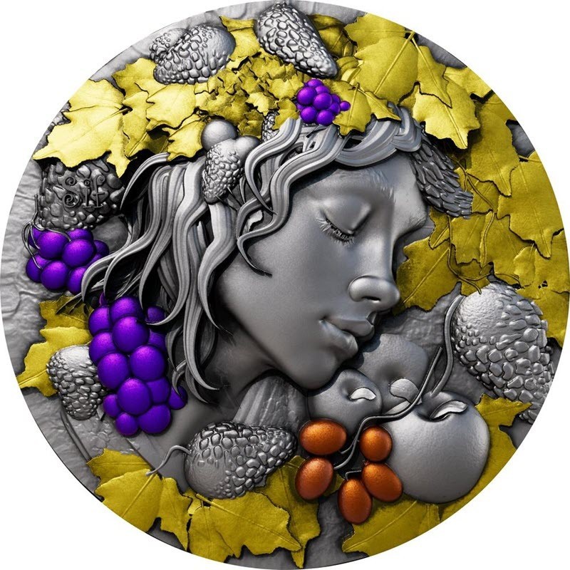 Серебряная монета Камеруна 