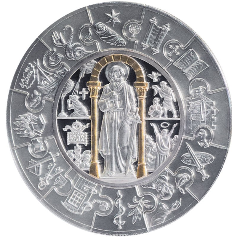 Серебряная монета Либерии 