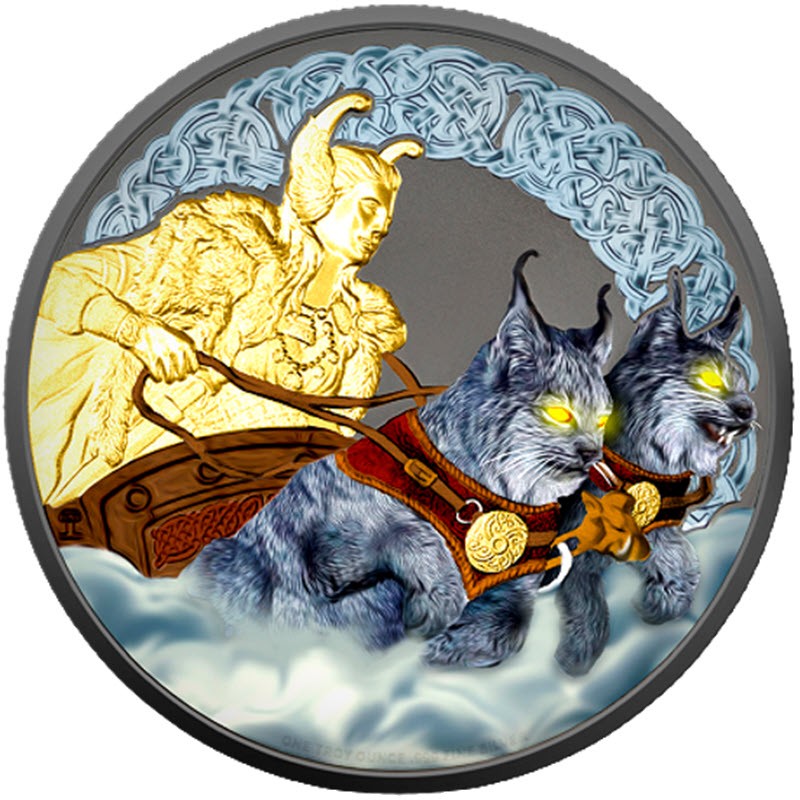 Серебряная монета Ниуэ 