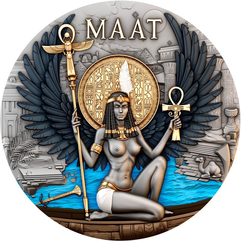 Серебряная монета Камеруна 